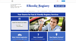 Desktop Screenshot of ellerslieregistry.com